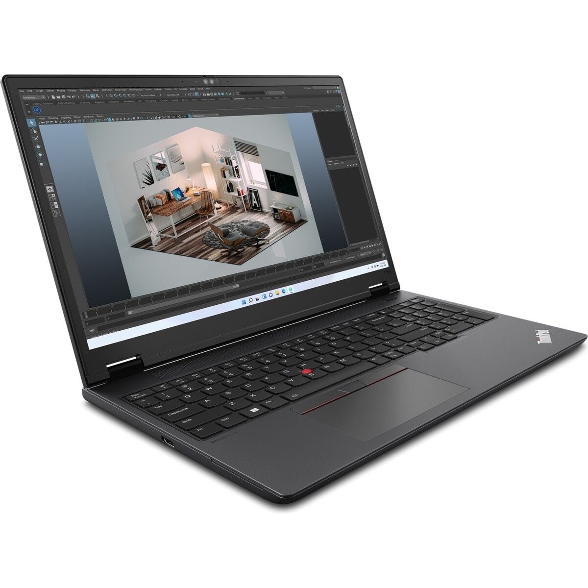Lenovo 16'' Thınkpad P16V 21KX001STX Ultra 9 185H-128GB Ddr5 Ram-1tb Nvme-8gb Rtx 3000 ADA-W11 Pro