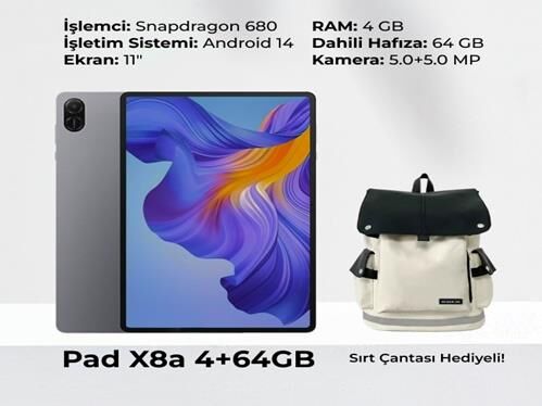 HONOR Pad X8a 4GB + 64GB Android Tablet