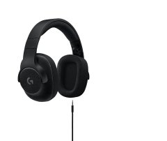 LOGITECH G433 7.1 SURROUND GAMING HEADSET TRIPLE BLACK 981-000668