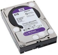 6TB WD Purple 3.5 WD60PURZ 6Gb/s 6TB 64MB 7/24 Guvenlik