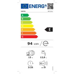 Vestel BM 5101 5 Programlı Bulaşık Makinesi
