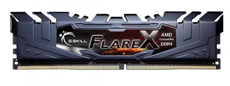 16GB DDR4 3200MHz GSKILL FLARE X CL14 2x8GB AMD RYZEN UYUMLU (14-14-14-34) 1.35V F4-3200C14D-16GFX