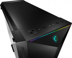 MSI MPG GUNGNIR 100 Temperli Cam 1x A-RGB 3x 120mm Fan ATX Gaming Bilgisayar Kasası