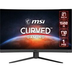 MSI G27CQ4 E2 1500R 27'' 170Hz 1Ms Free Sync WQHD Premium Curved Oyuncu Monitör