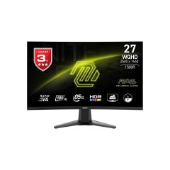 MSI Mag 27cq6f 27'' 180hz 0,5ms Wqhd Rapid Va Curved Gaming (OYUNCU) Monitör