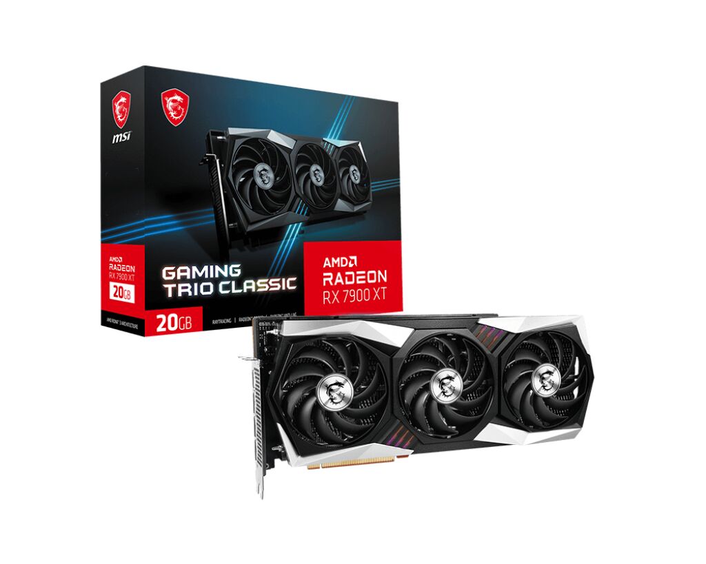 MSI RADEON RX 7900 XT GAMING TRIO 24G GDDR6 HDMI DP 320BIT