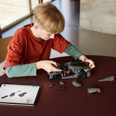 LEGO Technic Koenigsegg Jesko Absolut Gri Hiper Araba 42173 - Çocuklar için Oyuncak Yapım Seti, Doğum Günü Hediyesi Fikri (801 Parça)