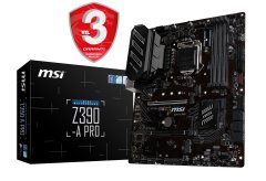 MSI Z390-A PRO SOKET 1151 DDR4 4400(OC) VGA DP M.2 USB3.1 ATX