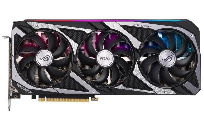 Asus RTX 3060 OC V2 ROG-STRIX-RTX3060-O12G-V2-GAMING 192 Bit GDDR6 12 GB Ekran Kartı