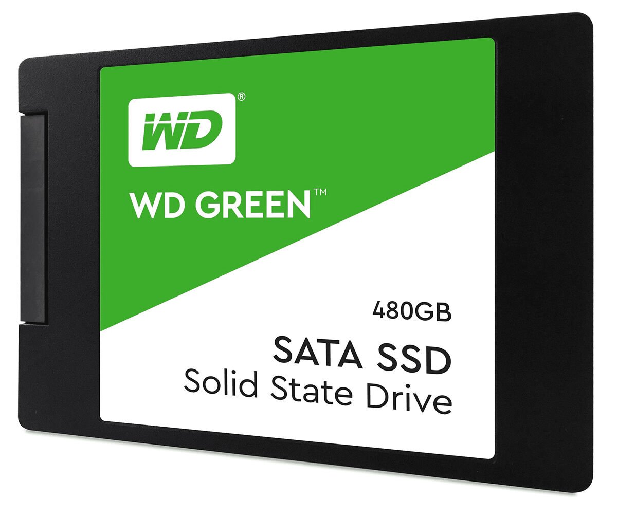WD Green SSD 480GB 3D NAND 2.5 540MB/s-465MB/s WDS480G2G0A