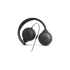 JBL T500 Mikrofonlu Kablolu Kulaküstü Siyah Kulaklık