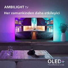 Philips 55OLED908/12 55 Inç 139 Ekran Uydu Alıcılı Smart 4K UHD Ambilight OLED Tv