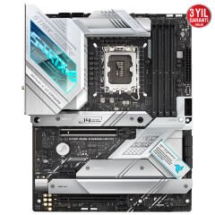 ASUS ROG STRIX Z690-A GAMING WIFI D4 Intel Z690 LGA1700 DDR4 5333 DP HDMI 3x M2 USB3.2 AX WiFi + BT AURA RGB 2.5Gbit LAN ATX PCIe5.0, 16+1 Güç Aşaması İki Yönlü AI Ses Engelleyici Mik.