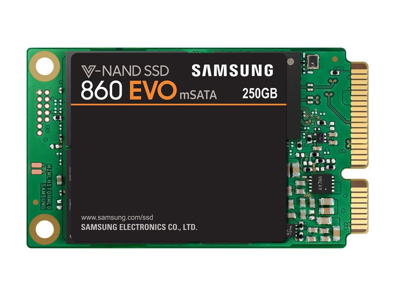 250GB SAMSUNG 860 EVO SERIES MSATA3 SSD MZ-M6E250BW