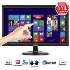 Asus VT168N 15.6'' 5ms (Analog+DVI-D) Dokunmatik Led Monitör