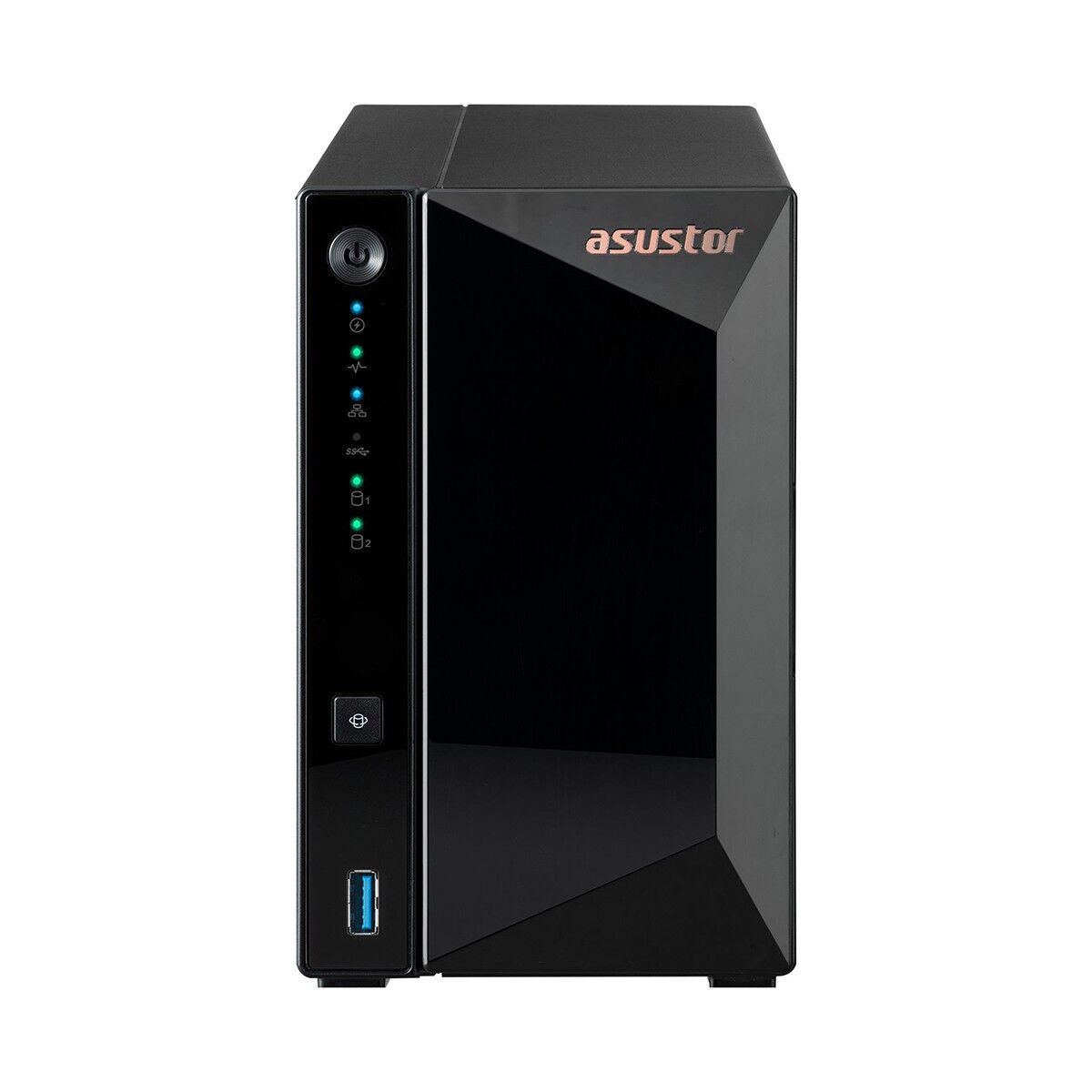 Asustor As3302t V2 Realtek Qc 2 Gb Ram- 2-Diskli Nas Server (Disksiz)