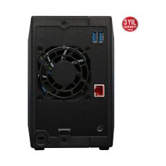 Asustor As3302t V2 Realtek Qc 2 Gb Ram- 2-Diskli Nas Server (Disksiz)