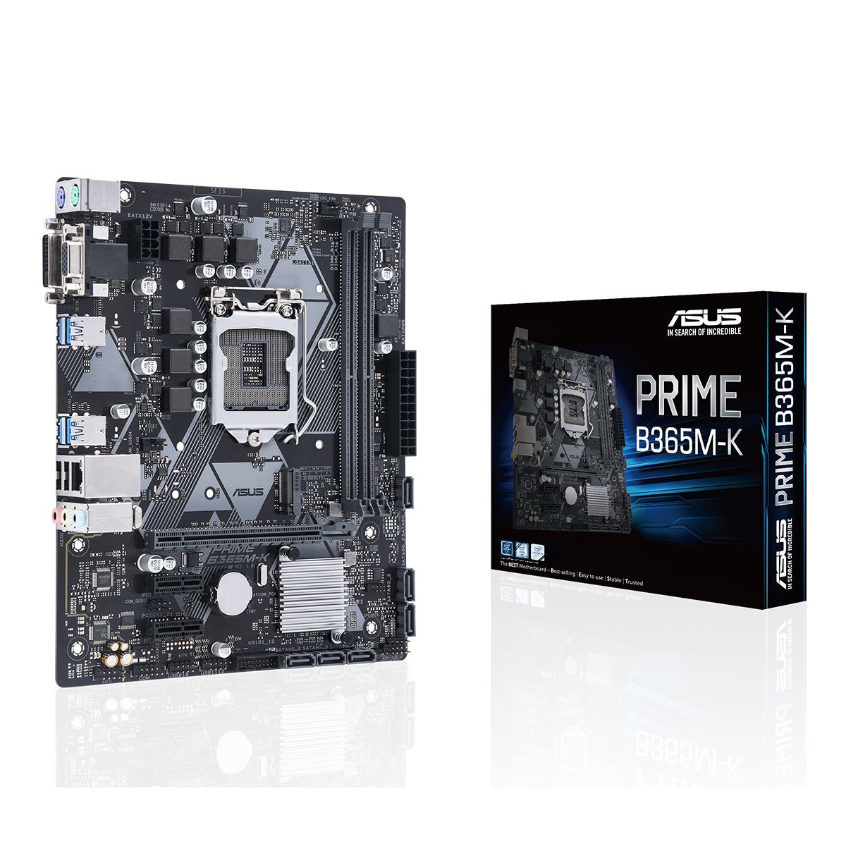 ASUS PRIME B365M-K INTEL B365 LGA1151 DDR4 2666 MATX WIN7+WIN10 DESTEKLİ