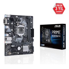ASUS PRIME B365M-K INTEL B365 LGA1151 DDR4 2666 MATX WIN7+WIN10 DESTEKLİ