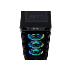 CORSAIR CC-9011188-WW ICUE 465X RGB TEMPERLI CAM YAN PANEL MID TOWER BILGISAYAR KASASI SIYAH