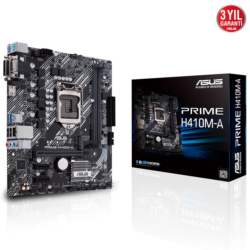 ASUS PRIME H410M-A H410 LGA1200 MICROATX ANAKART