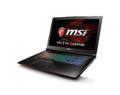 MSI GE72 7RE(Apache Pro)-235XTR I7-7700HQ 32GB DDR4 GTX1050TI GDDR5 4GB 128GB+1TB 7200RPM 17,3 FHD 120Hz DVD DOS