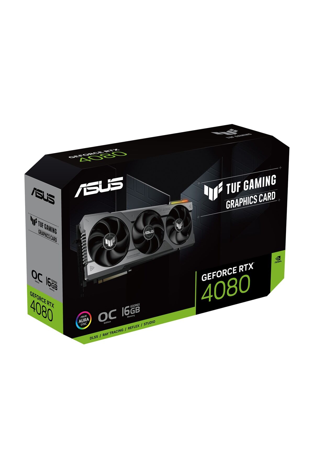 Asus TUF Gaming GeForce RTX 4080 OC TUF-RTX4080-O16G-GAMING 16GB GDDR6X 256Bit DX12 Gaming (Oyuncu) Ekran Kartı