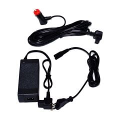 Tecnopoint 50 Litre Taşınabilir Antrasit Araç Buzdolabı 12V/24V/220V Uyumlu
