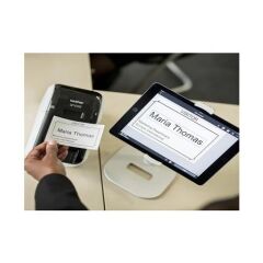 BROTHER P-TOUCH QL-810W BİLGİSAYAR BAĞLANTILI Wireless + 62MM X 30.48M BEYAZ ÜZERİ SİYAH ETİKET ORJINAL HEDİYELİ