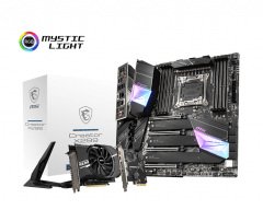MSI Creator X299 SOKET 2066 DDR4 4266 (OC) 3xM.2 USB 3.2 Wi-Fi 10 Gigabit Lan EATX