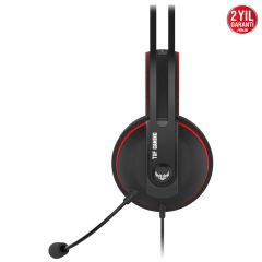 Asus TUF GAMING H7 Core Kırmızı Mikrofonlu Oyuncu Kulaklığı
