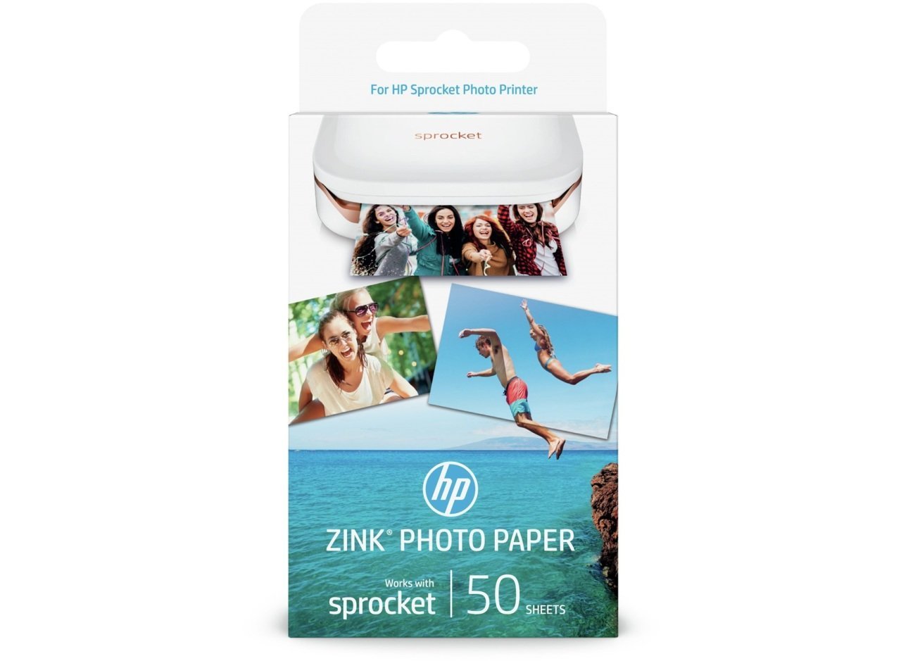 HP 1DE37A SPROCKET FOTOGRAF KAGIDI 2 X 3-İNCH (5 X 7.6-cm) 50 Adet