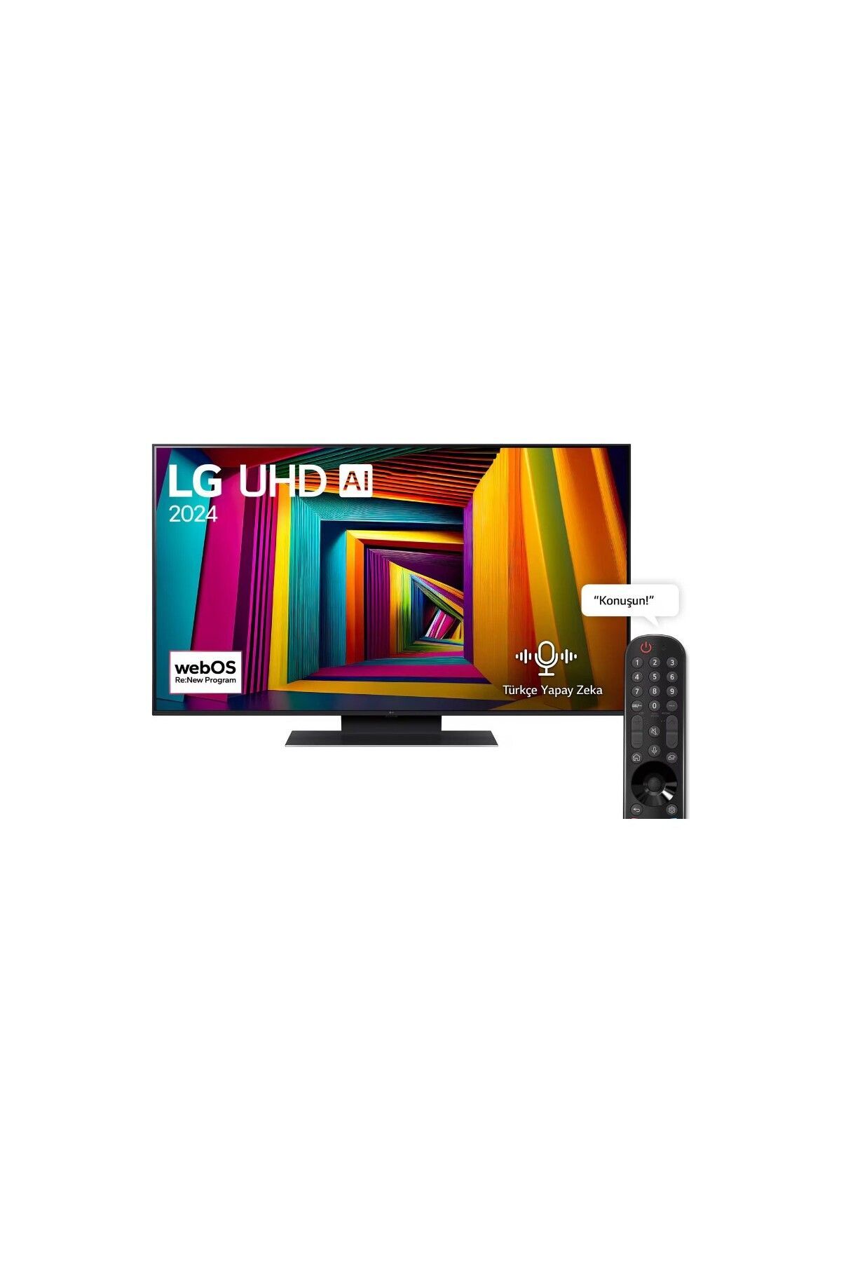 LG 50UT9100LA 50'' 127 Ekran Uydu Alıcılı 4K Ultra HD Smart webOS Smart LED TV Sihirli Kumandalı