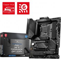 MSI MAG H670 TOMAHAWK WIFI DDR4 1700 DDR4 4800 MHz (OC) DP HDMI M.2 USB3.2 ATX Anakart