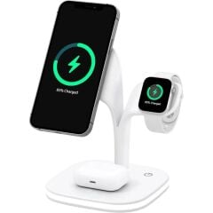iThink Ws-50 5in1 Wireless Şarj Istasyonu Beyaz
