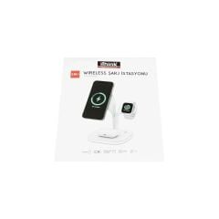 iThink Ws-50 5in1 Wireless Şarj Istasyonu Beyaz