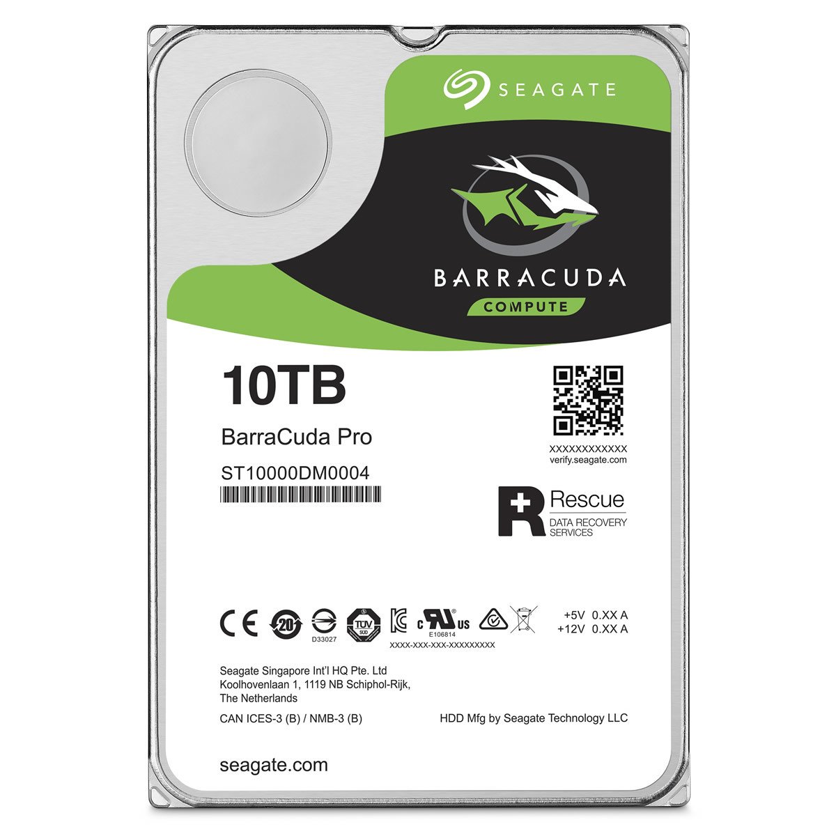 SEAGATE BARRACUDA PRO GAMING 3.5 10TB 7200RPM SATA 3.0 NCQ 256MB 220MB/S 300TB/YİL ISYÜKÜ DATA KURTARMALI DESKTOP DİSK ST10000DM0004