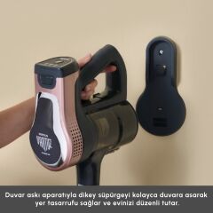 Karaca Vantuz Power Up 15 W Dikey Süpürge Rosegold