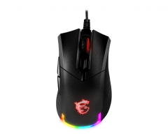 MSI GG CLUTCH GM50 GAMING MOUSE 7.200 DPI PIXART PMW-3330 OPTIK SENSOR OMRON SWITCH 3.000 HZ 16.8M RGB 6 TUS ALTIN KAPLAMA USB BAGLANTILI OYUNCU FARESI