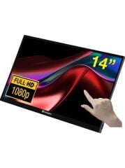 Verbatim PMT-14 14'' 6 ms Full HD IPS 60 Hz Dokunmatik Taşınabilir Monitör
