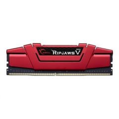 8GB DDR4 2400MHz GSKILL RIPJAWSV KIRMIZI CL15 1x8GB (15-15-15-35) 1.2V F4-2400C15S-8GVR