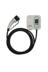 Hims HCDKB-22 22kW Tip 2 Soketli 5m Kablolu Beyaz Smart Elektrikli Araç Şarj İstasyonu