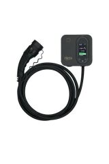 Hims HCDKS-22 22kW Tip 2 Soketli 5m Kablolu Siyah Smart Elektrikli Araç Şarj İstasyonu