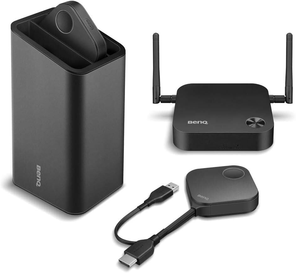 BENQ WDC10 1920x1080 FHD HDMI PLUG&PLAY Kablosuz Wi-Fi Görüntü Aktarım Sunum Cihazı