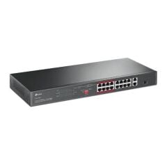 TP-Link TL-SL1218P 16-Port 10/100Mbps + 2-Port Gigabit Switch 1-SFP 16-PoE+ 150W