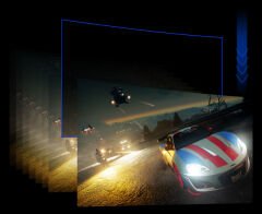 VIEWSONIC ELITE XG270QC 27” QHD 1ms 165Hz 2xHDMI+DP+USB Hub FreeSync / G-Sync Premium Pro HDR400 %90 DCI-P3 RGB Light Gaming Monitör