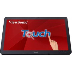 24 VIEWSONIC TD2430 FULL HD D-SUB+DP+HDMI+2xUSB TYPE A 10 PARMAK DOKUNMATIK MONITOR
