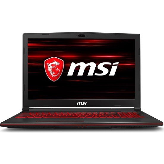 MSI GL63 8RD-429XTR I5-8300H 8GB GTX1050TI GDDR5 4GB 128GB +1TB 15.6 FHD DOS