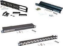48 port Keystone Jack UTP Dolu 19'' 1U  Panel