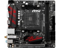 MSI B450I GAMING PLUS AC AM4 DDR4 3466(OC)HDMI DP M.2 USB3.WIFI mini ITX